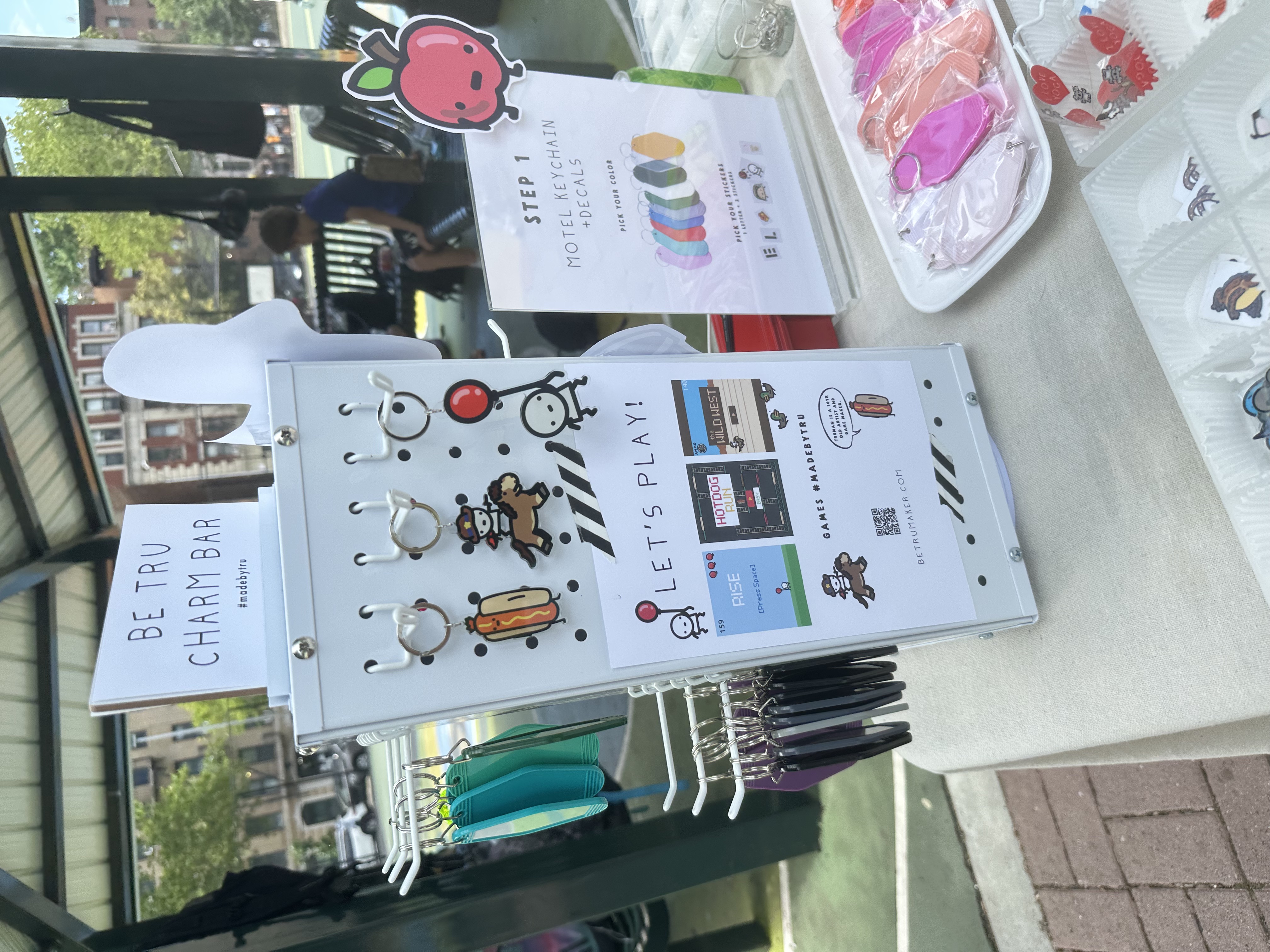 BeTru charm bar lets play board